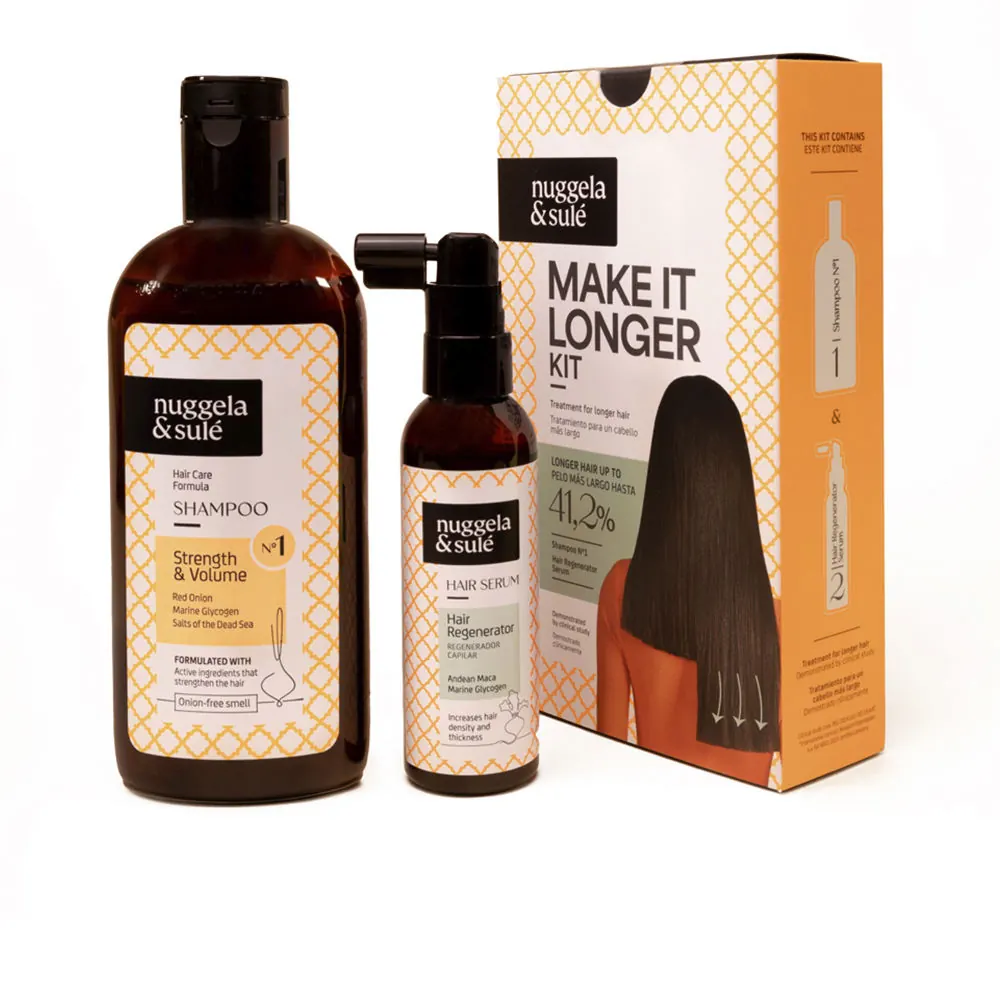 MAKE IT LONGER KIT - TRATAMIENTO PARA UN CABELLO MÁS LARGO ESTUCHE 2 pz