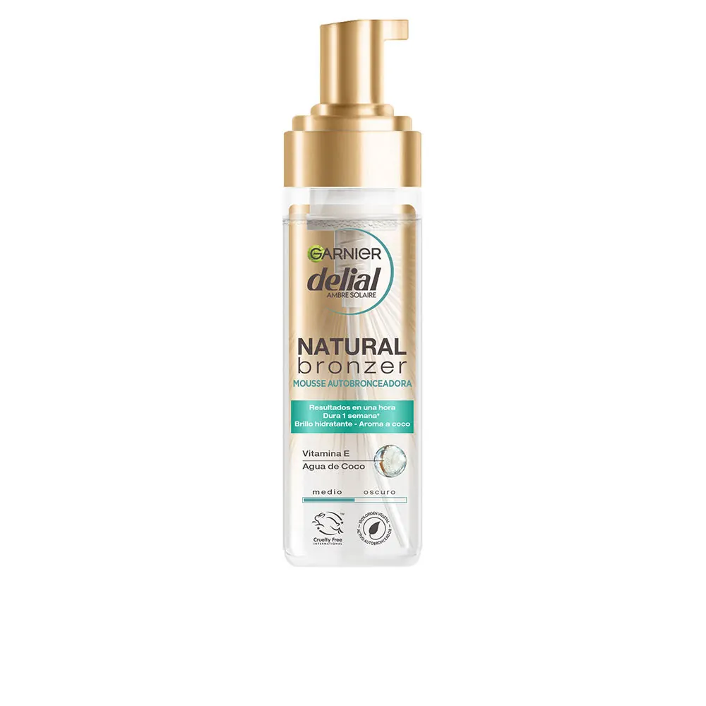NATURAL BRONZER mousse autobronceadora 200 ml