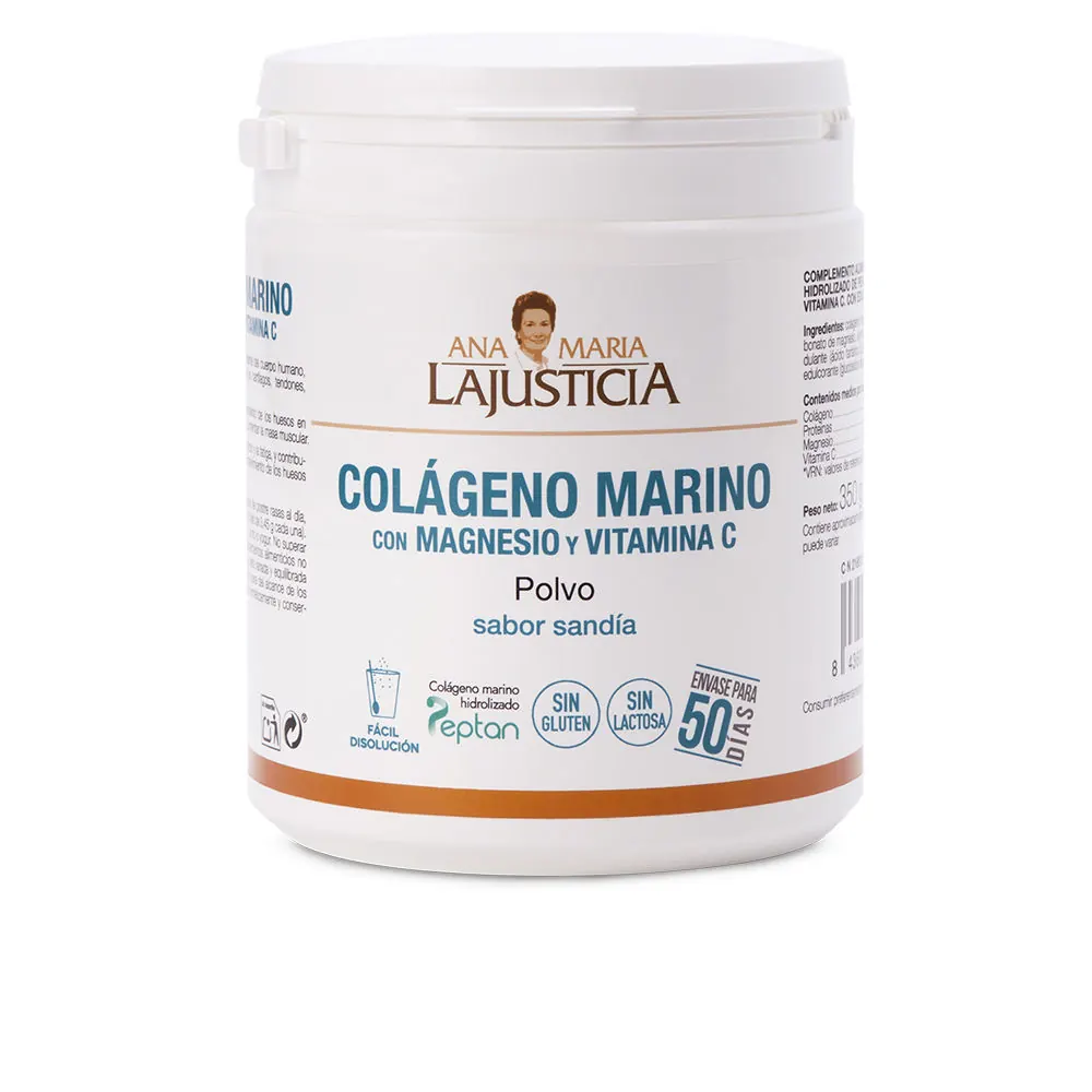 COLÁGENO MARINO CON MAGNESIO + VIT. C sabor sandía polvo 135 gr