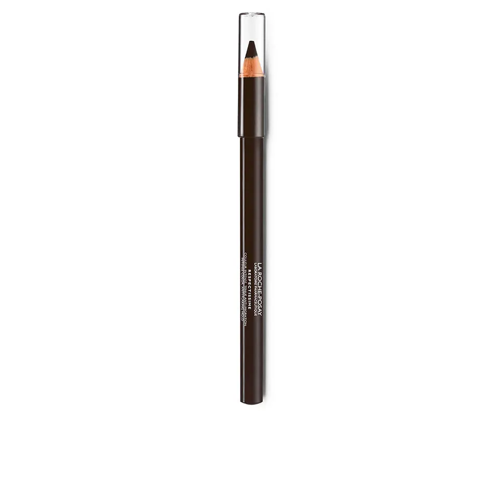 TOLERIANE LÁPIZ DE OJOS RESPECTISSIME maquillaje piel Sensible textura cremosa y suave #Brun 1 gr