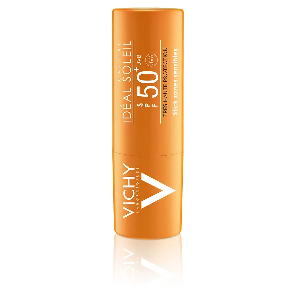 CAPITAL SOLEIL stick zonas sensibles con protección solar e hidratación SPF50+ 9 gr