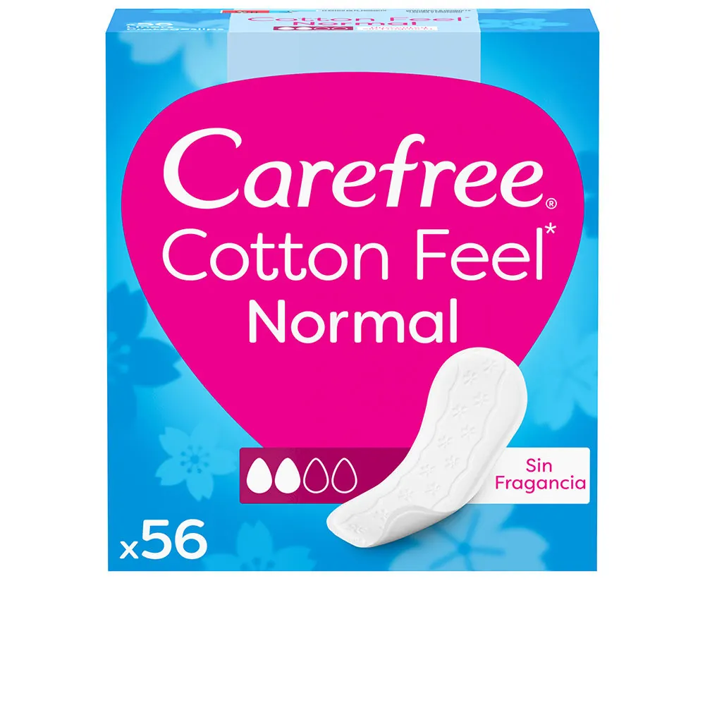 CAREFREE COTTON protector sin fragancia 56 u