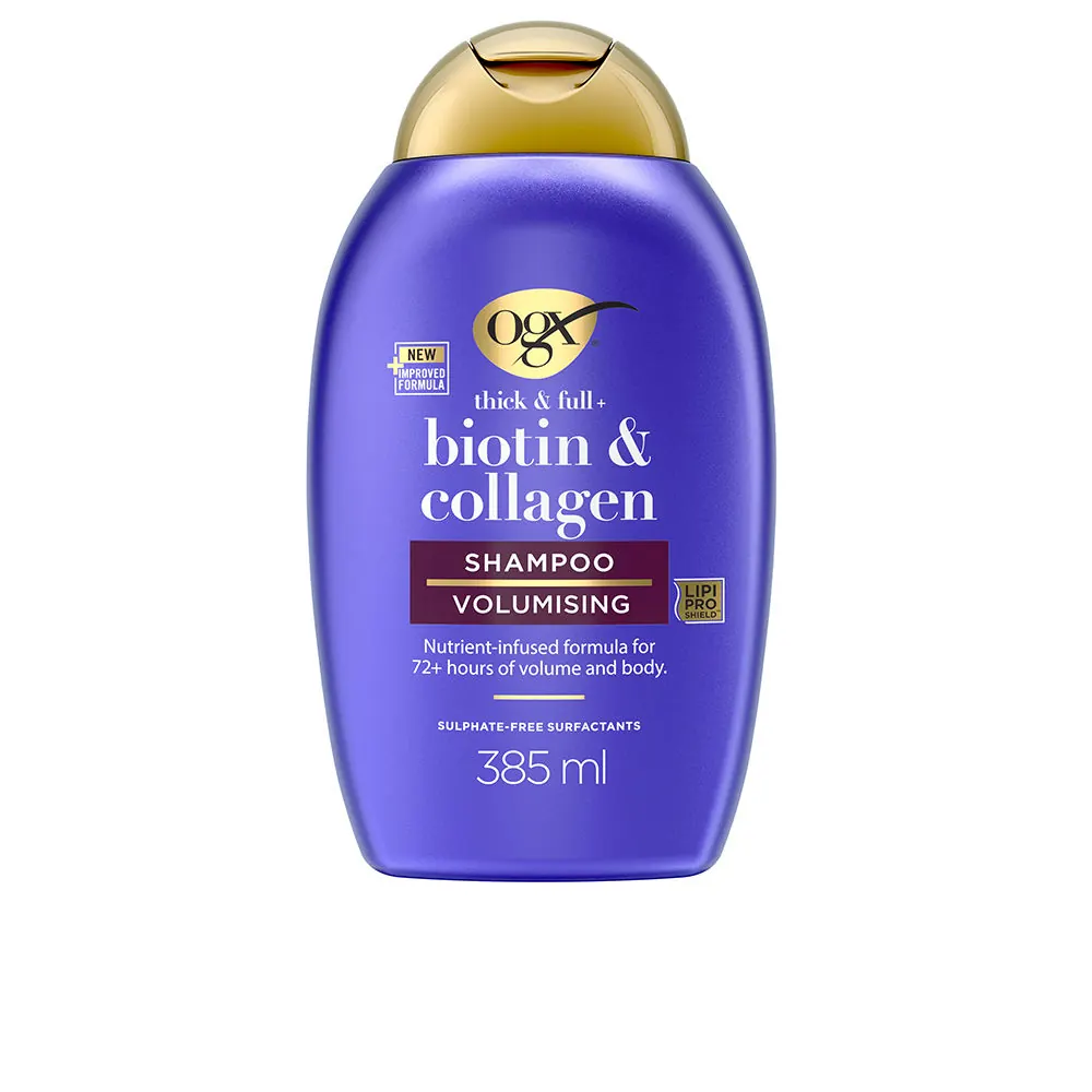 Champú capilar BIOTINA &amp; COLÁGENO 385 ml
