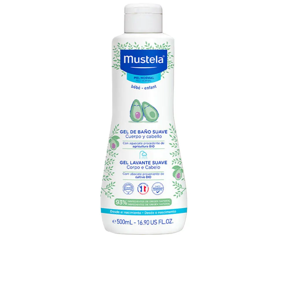 BEBÉ gel de baño suave 500 ml