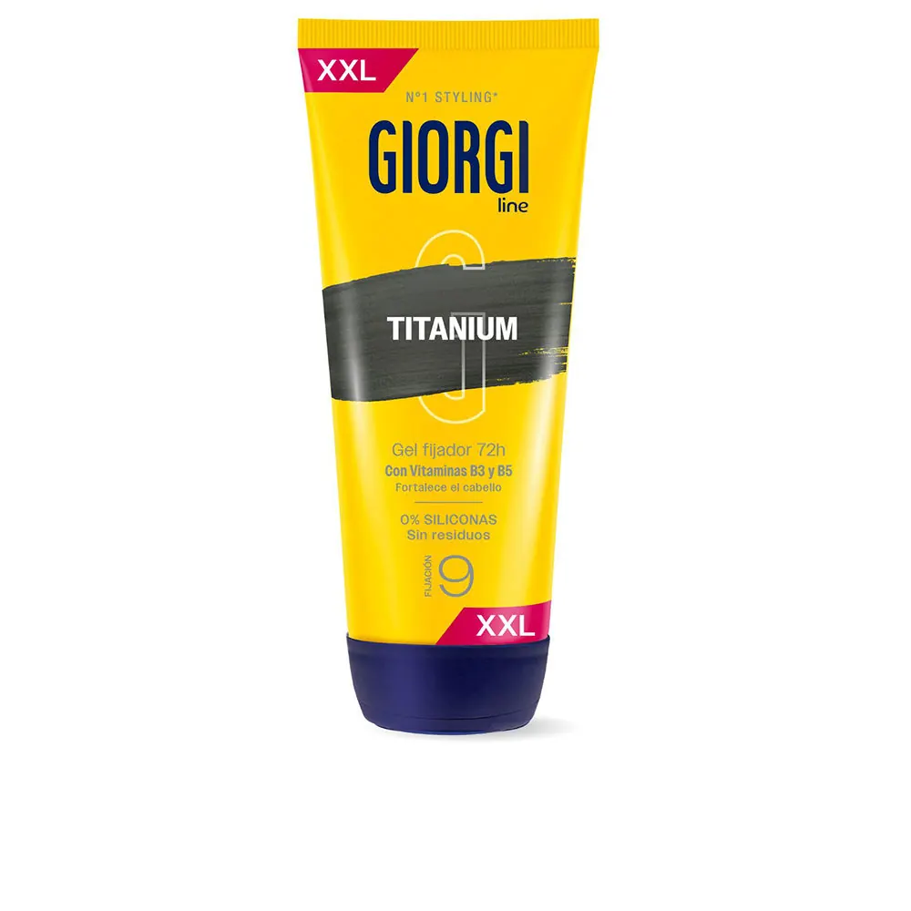 GIORGI ABSOLUTE TITANIUM gel fijador indestructible nº9 240 ml