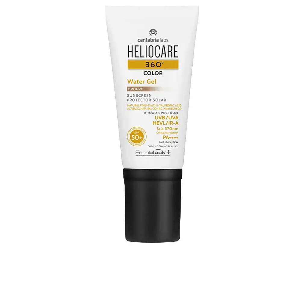 HELIOCARE 360° COLOR protector solar con color aqua gel SPF50+ #bronze 50 ml