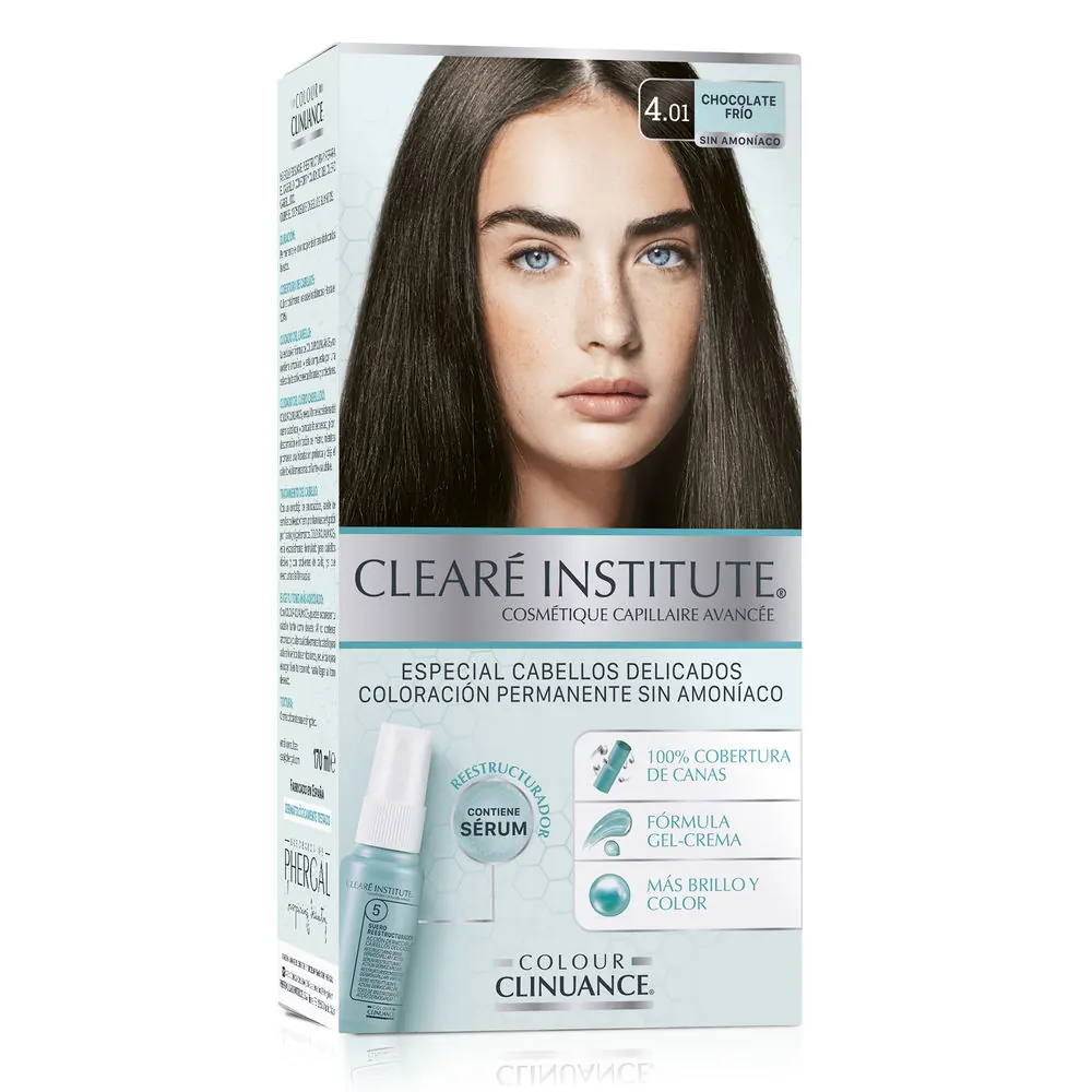 COLOUR CLINUANCE cabellos delicados #4.01-chocolate frio 1 u