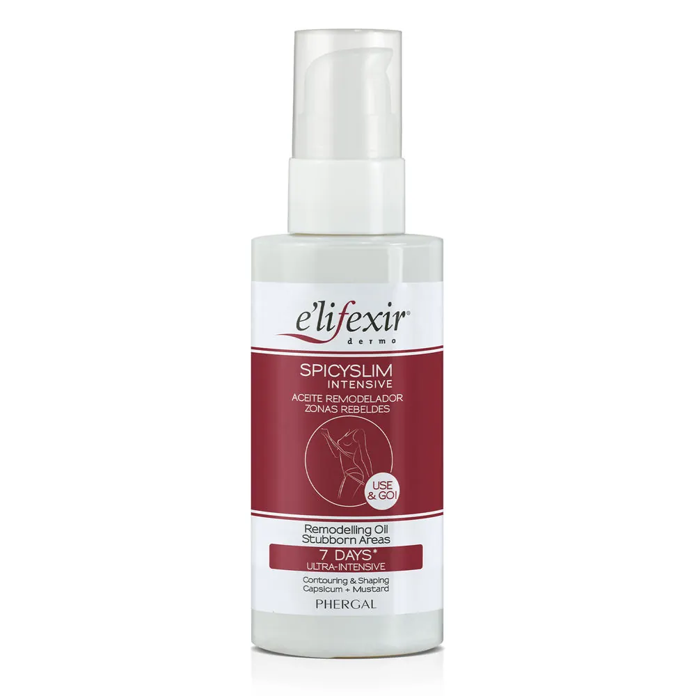 SPICYSLIM aceite quemagrasas zonas rebeldes 100 ml