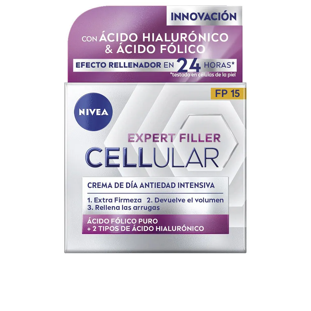 CELLULAR FILLER hialurónico & fólico crema día SPF15 50 ml