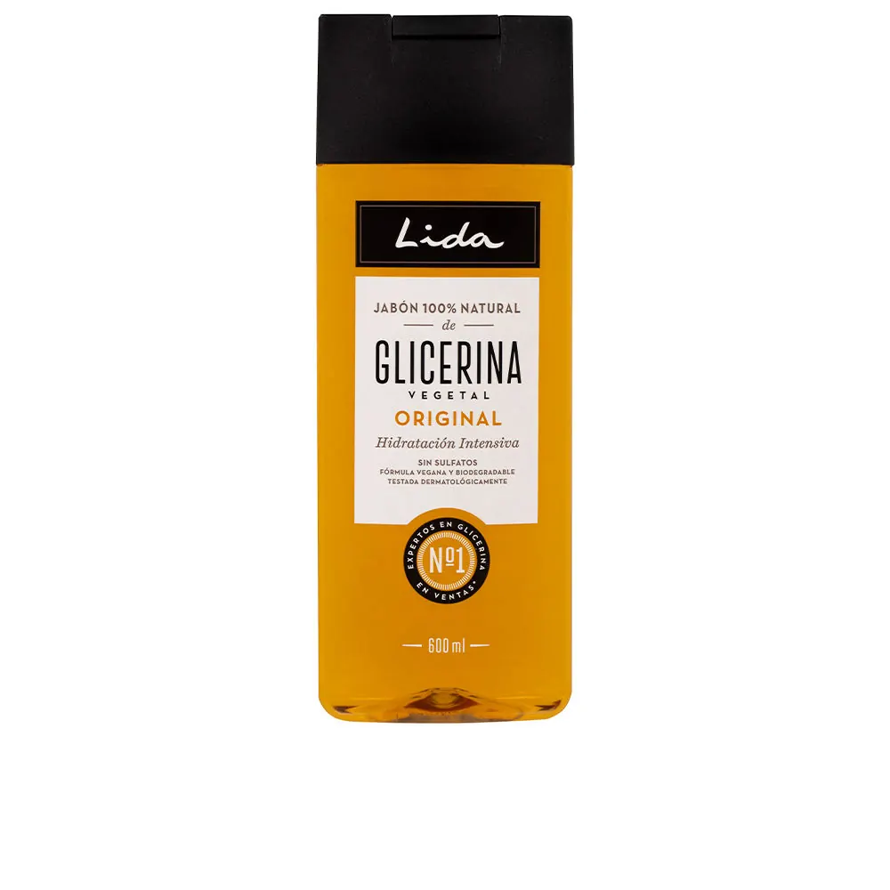 LIDA JABÓN 100% NATURAL glicerina 600 ml