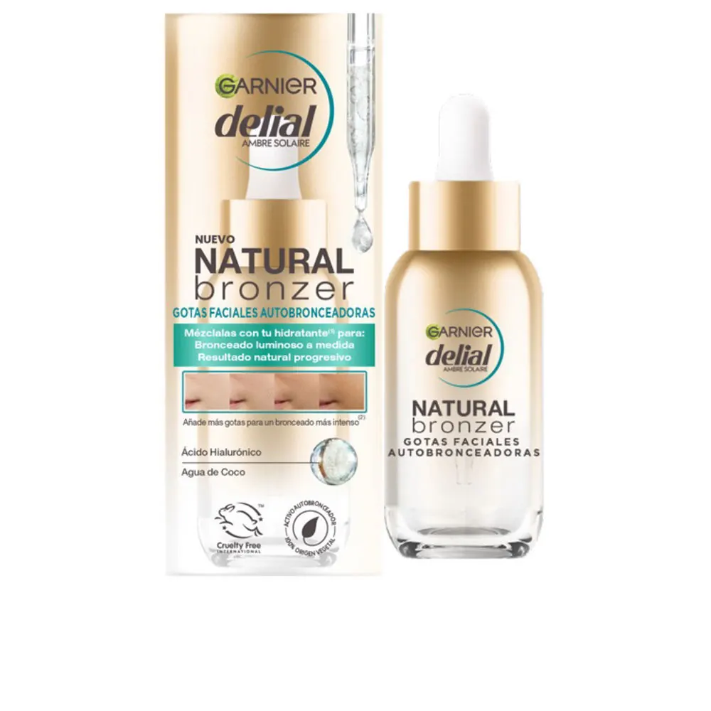 NATURAL BRONZER gotas faciales autobornceadoras 30 ml