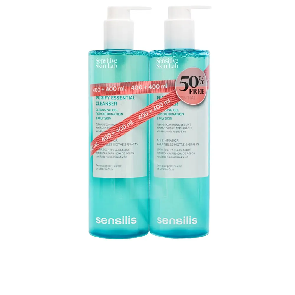 PURIFY ESSENTIAL CLEANSER gel limpiador 2 x 400 ml