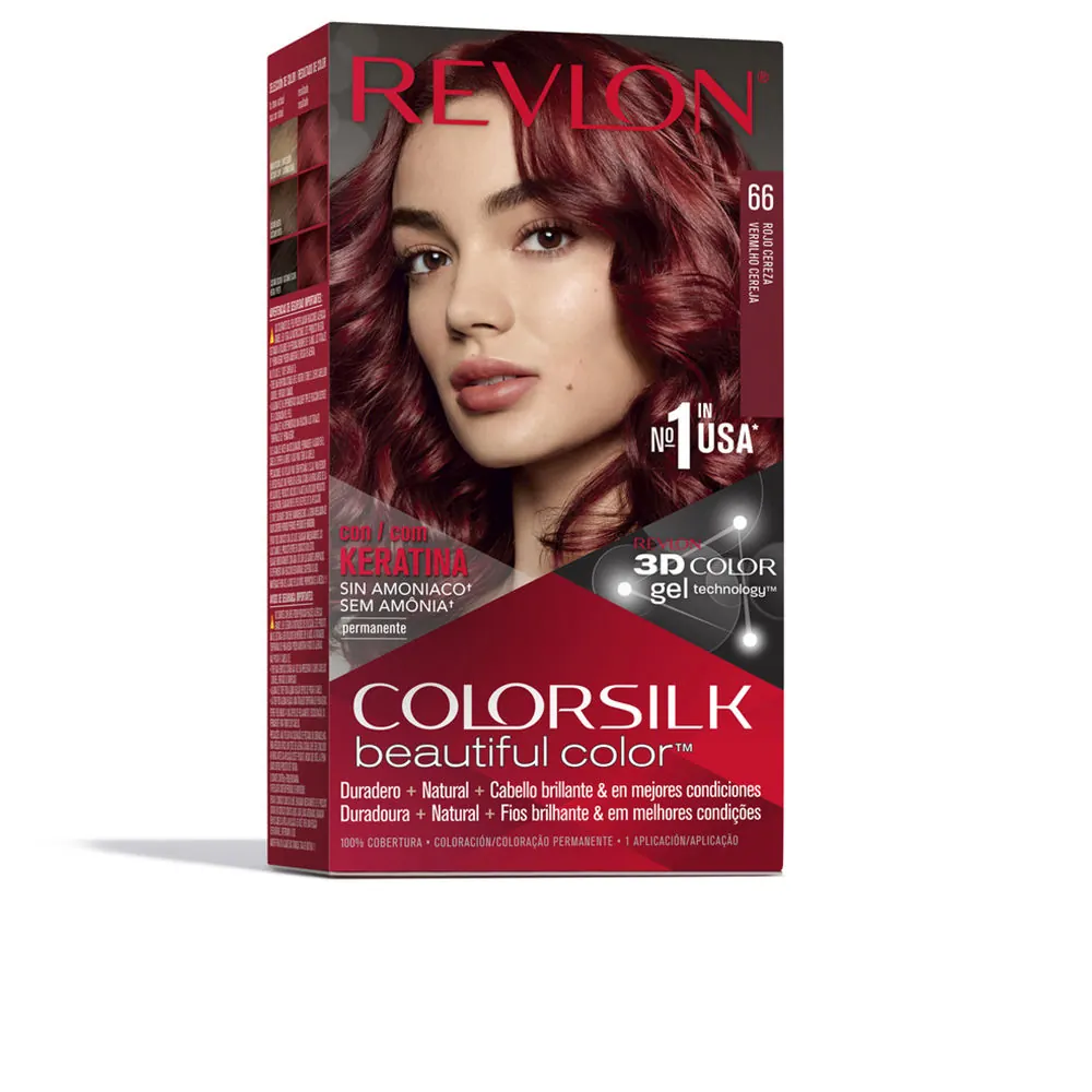COLORSILK tinte #66-cherry red 1 u