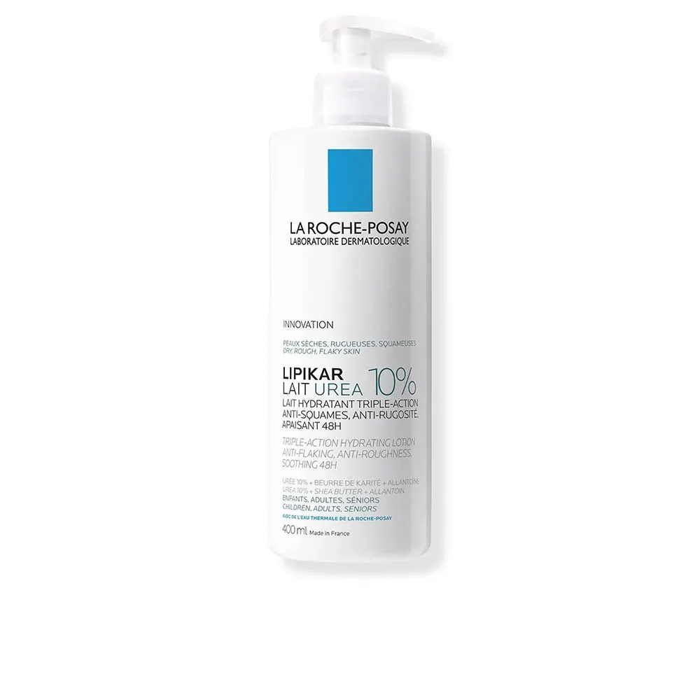 LIPIKAR UREA 10% hidratante triple acción calmante anti-picor y anti-reaparición 400 ml
