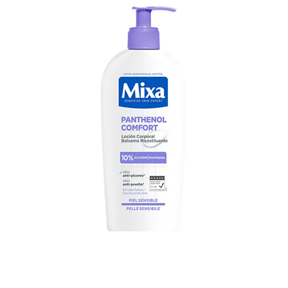 MIXA PANTHENOL COMFORT loción corporal reconstituyente piel sensible 250 ml