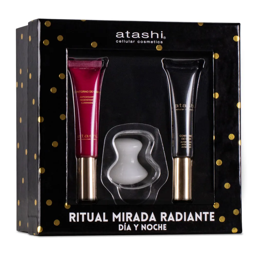 RITUAL MIRADA RADIANTE DÚO CONTORNO DE OJOS ANTIEDAD Y ANTIOXIDANTE ESTUCHE 2 pz