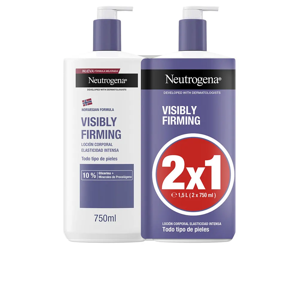 VISIBLY FIRMING loción elasticidad intensa pack 2 x 750 ml