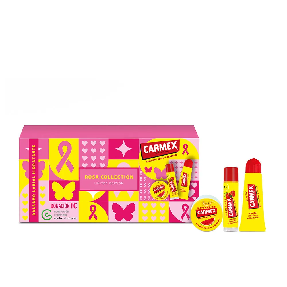 CARMEX BÁLSAMOS LABIALES SET x 3 pz