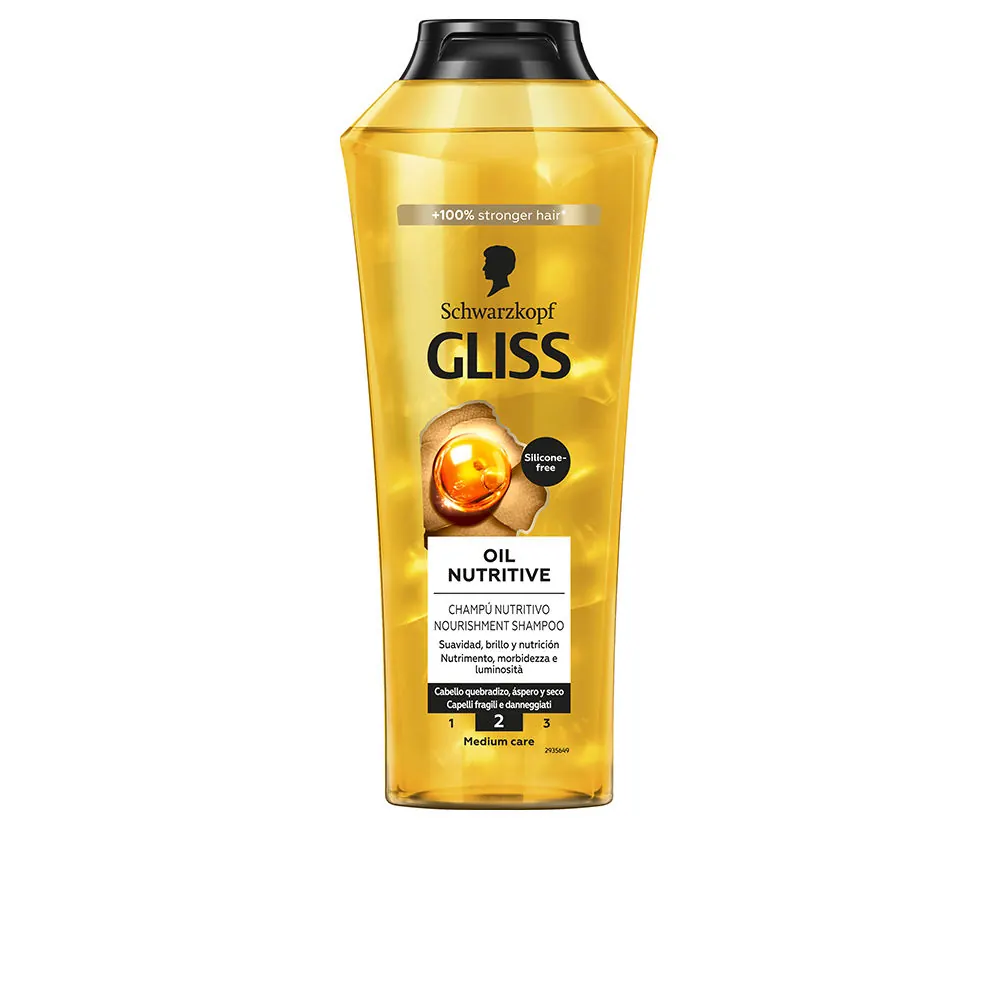 GLISS OIL NUTRITIVE champú 400 ml