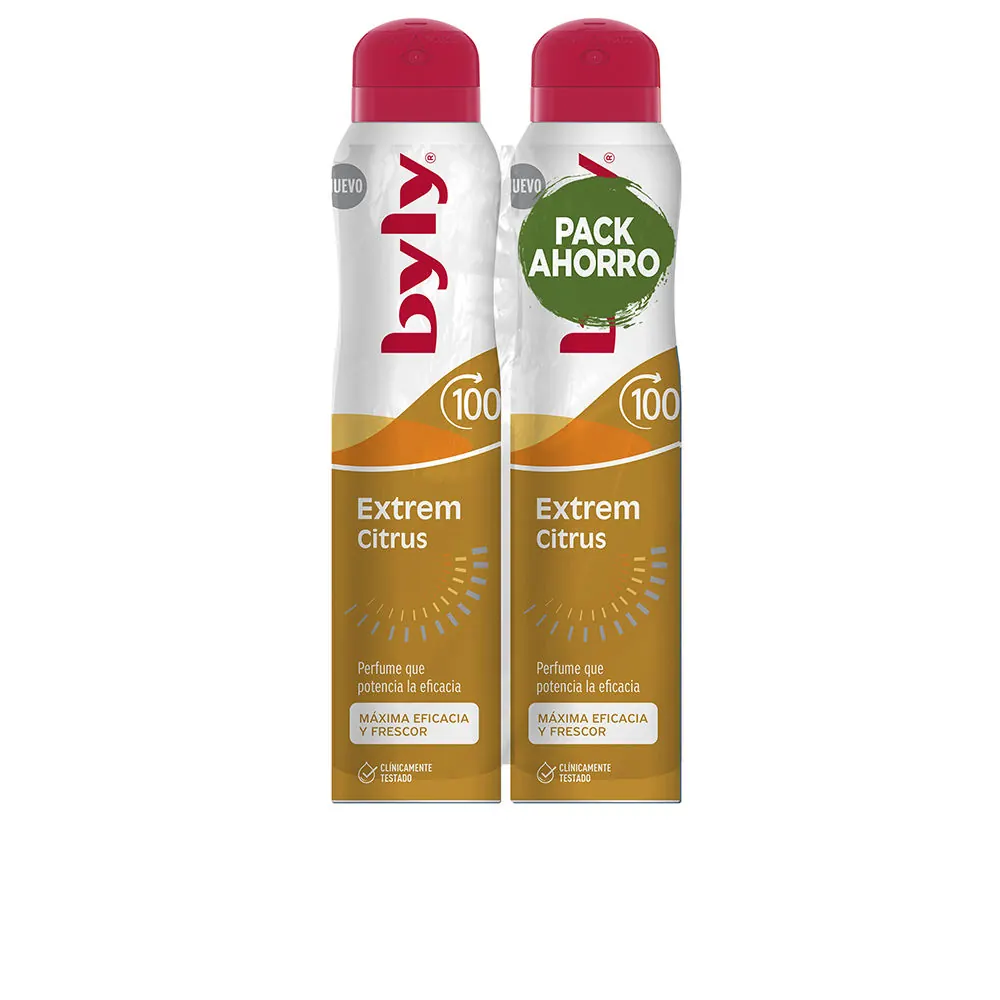 BYLY EXTREM CITRUS DEO VAPO LOTE 2 x 200 ml