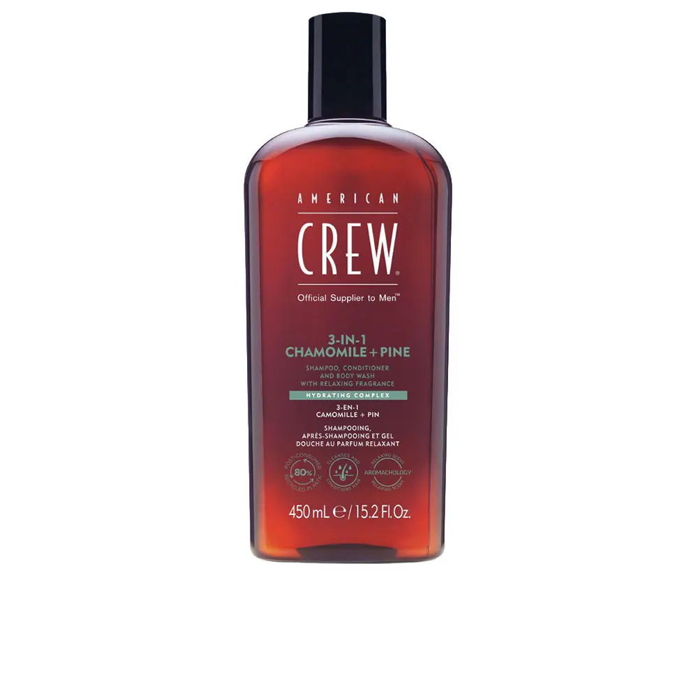 3-IN-1 CHAMOMILE + PINE champú 450 ml