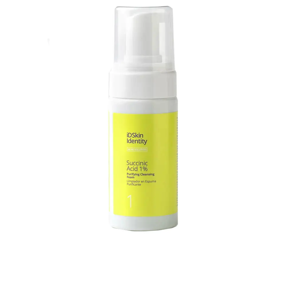 ID SKIN identity succinic acid 1% limpiador en espuma purificante 100 ml