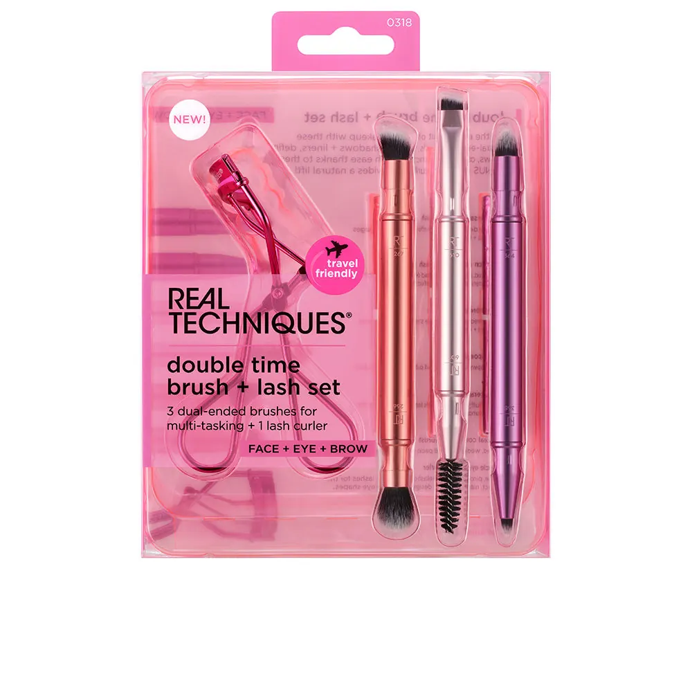 DOUBLE TIME BRUSH + LAST ESTUCHE 4 pz