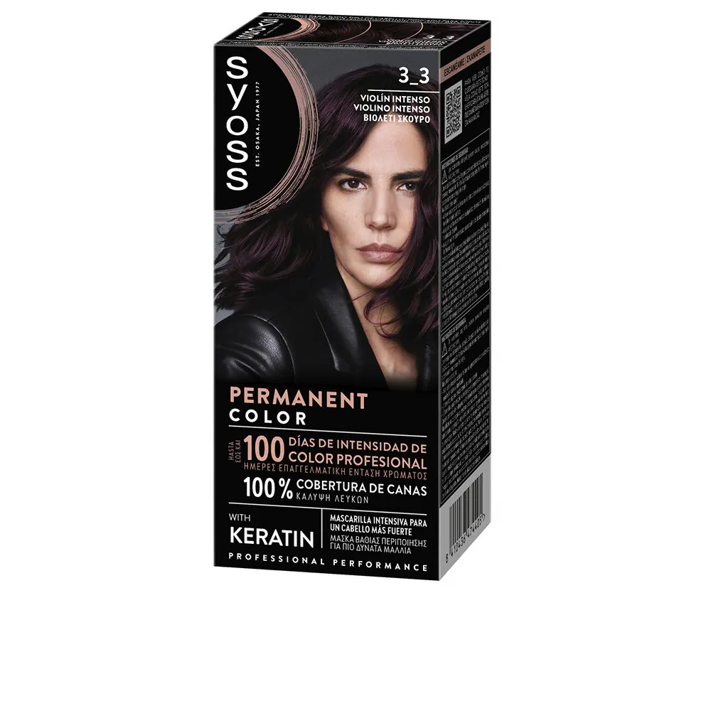 PERMANENT COLOR #3.3-Violín Intenso 1 u