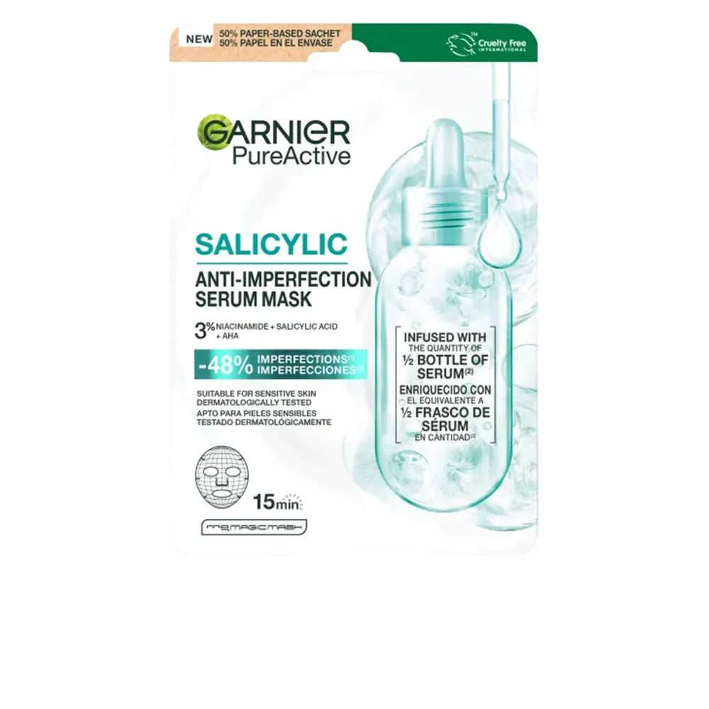PURE ACTIVE SALICYLIC anti-imperfecion serum mask 1 u