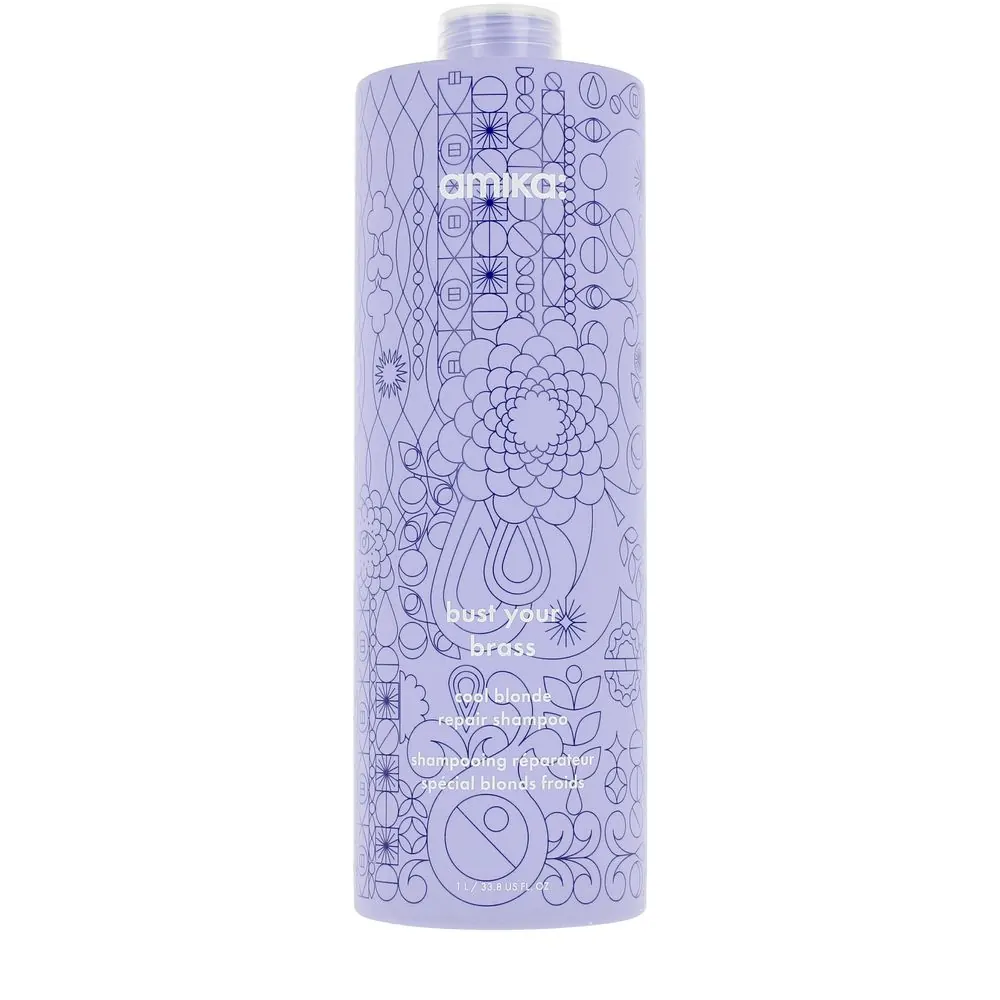 BUST YOUR BRASS champú reparador cabello rubio 1000 ml