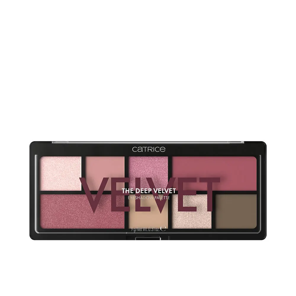 THE DEEP VELVET paleta de sombra de ojos 9 gr