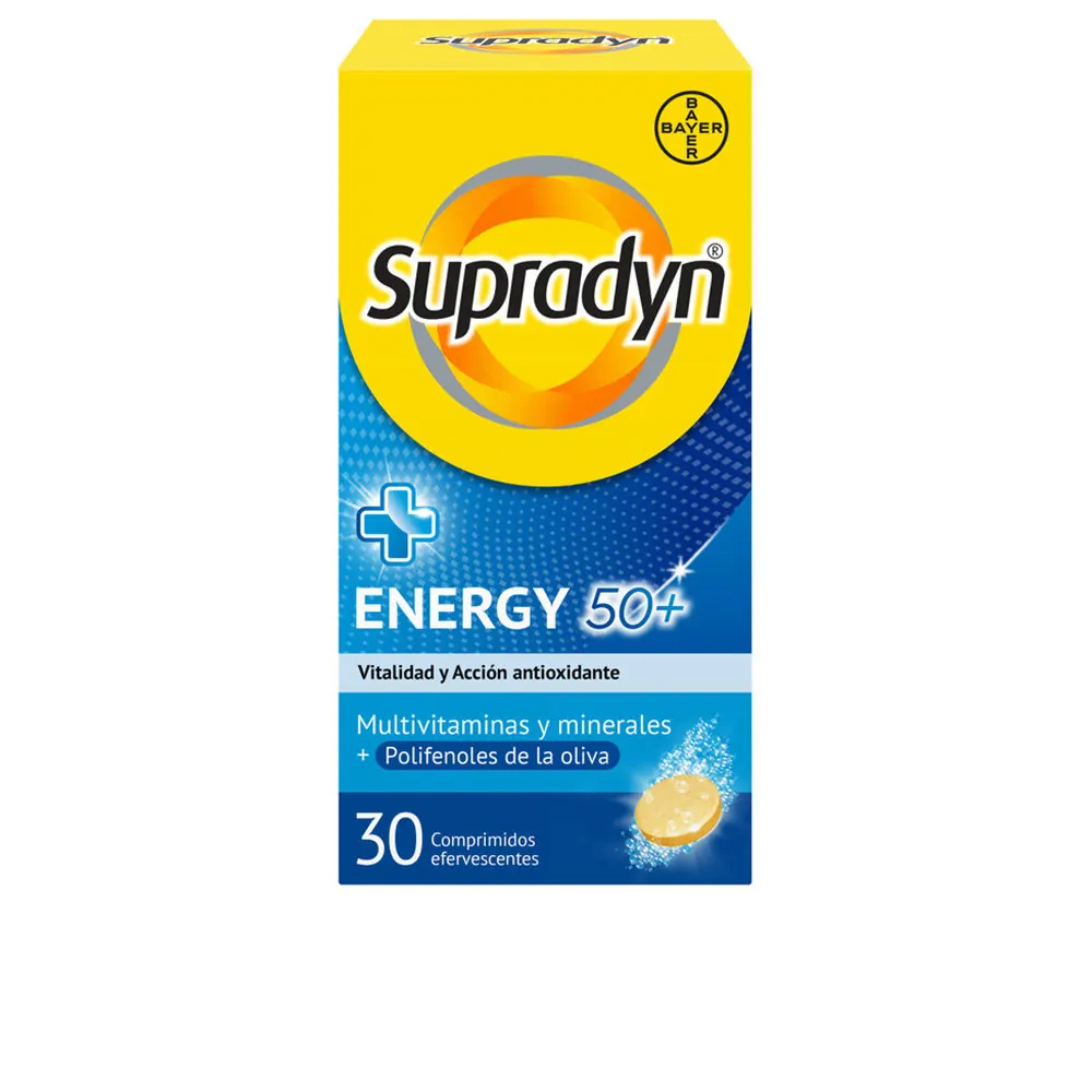 SUPRADYN ENERGY 50+ comprimidos efervescente 30 u