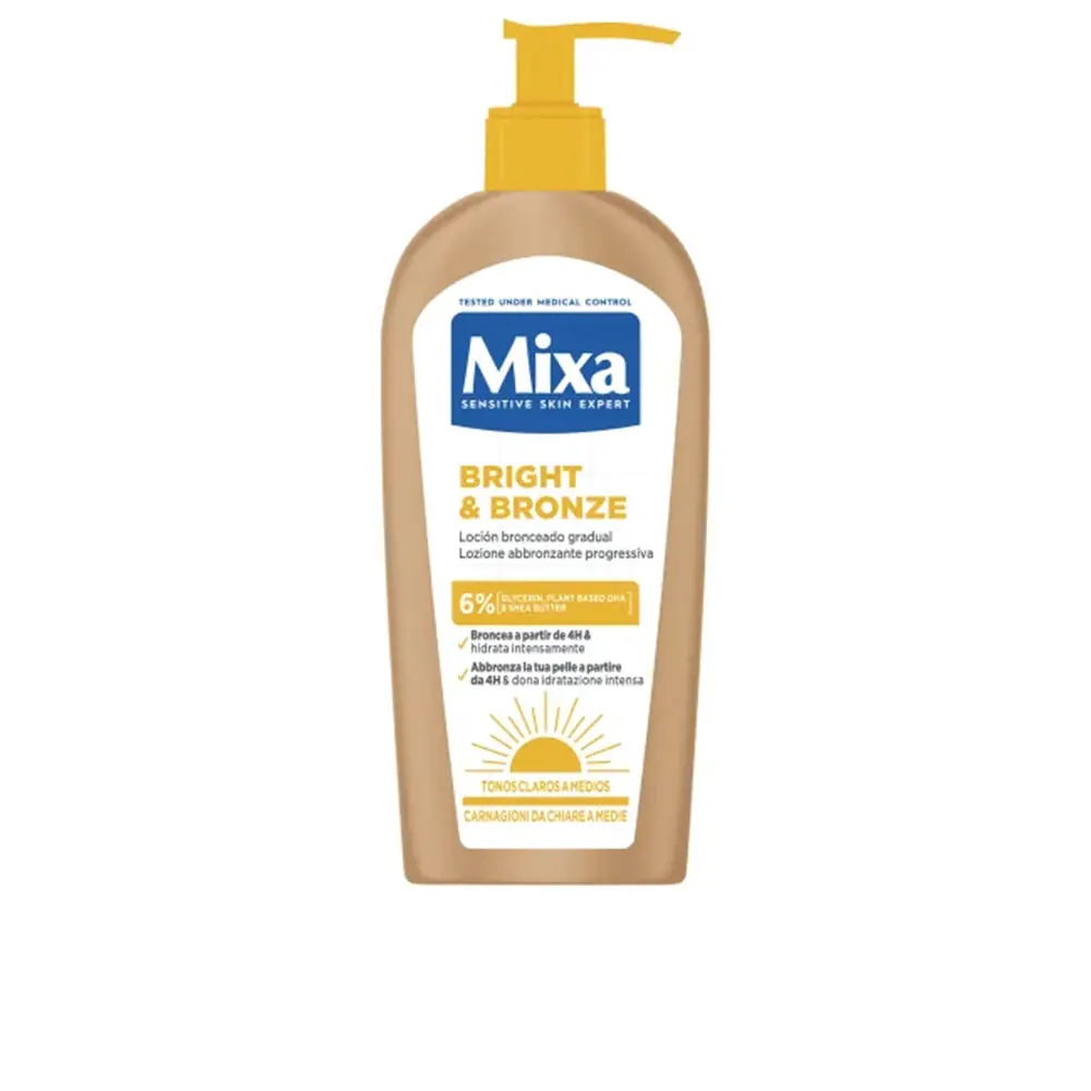 BRIGHT & BRONZE loción bronceado gradual 250 ml