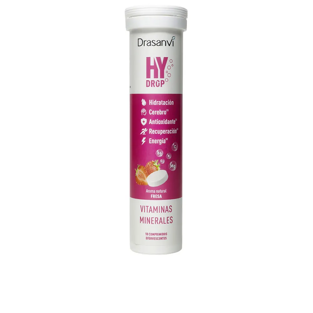 HYDROP ELECTROLITOS comprimidos efervescentes #Fresa 18 u