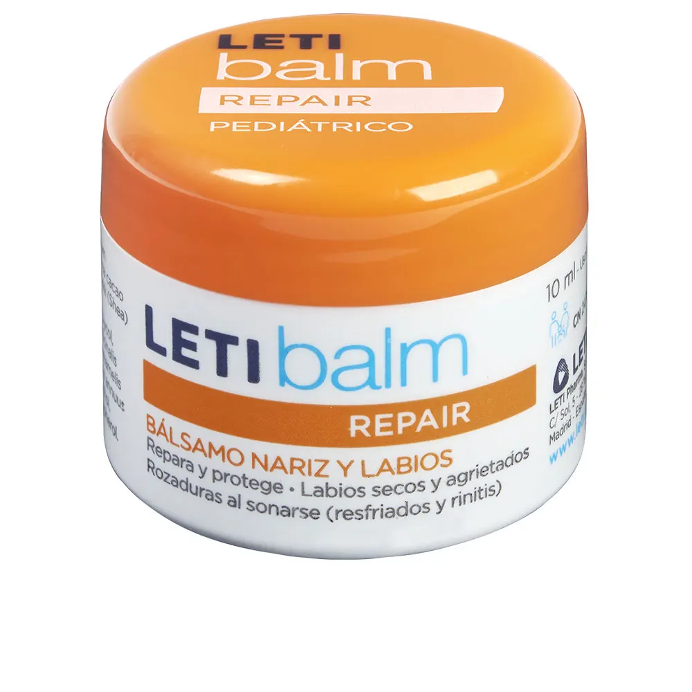 LETIBALM REPAIR pediátrico, bálsamo nariz y labios 10 ml