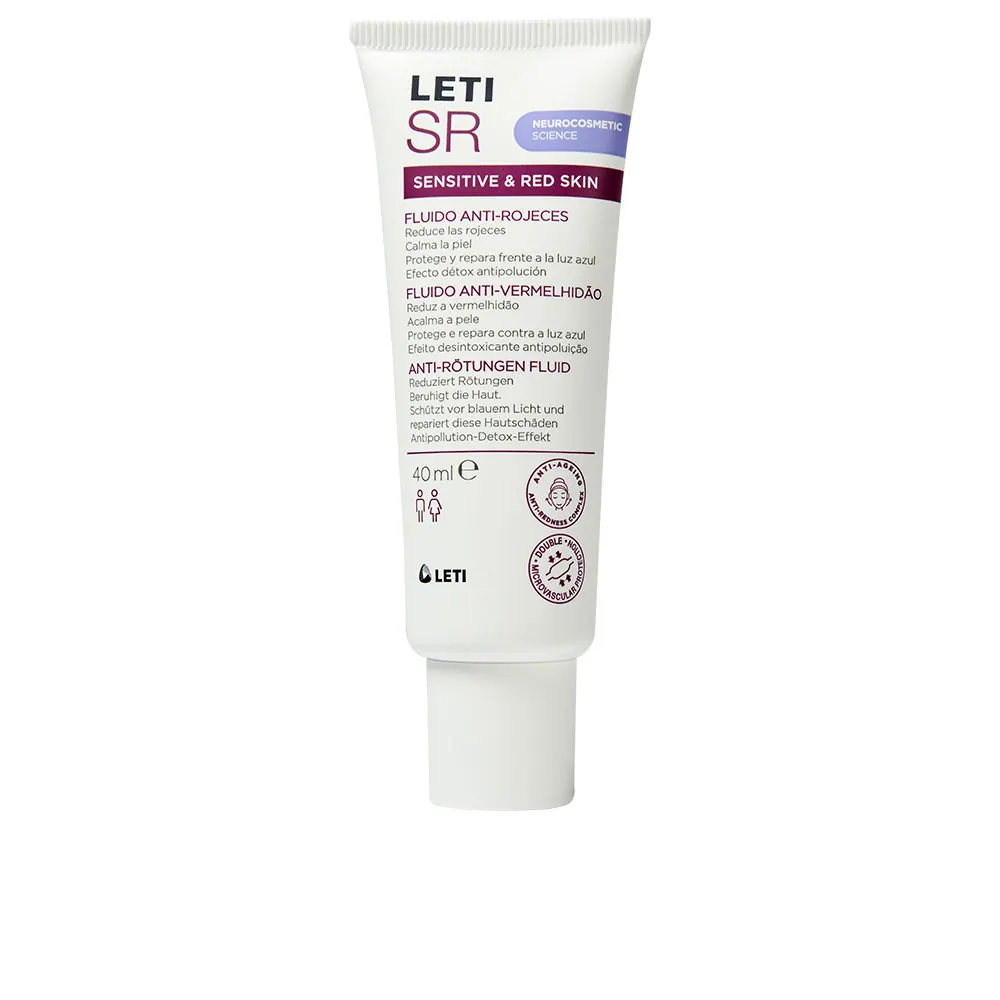 LETISR SENSITIVE & RED SKIN fluido anti-rojeces 40 ml
