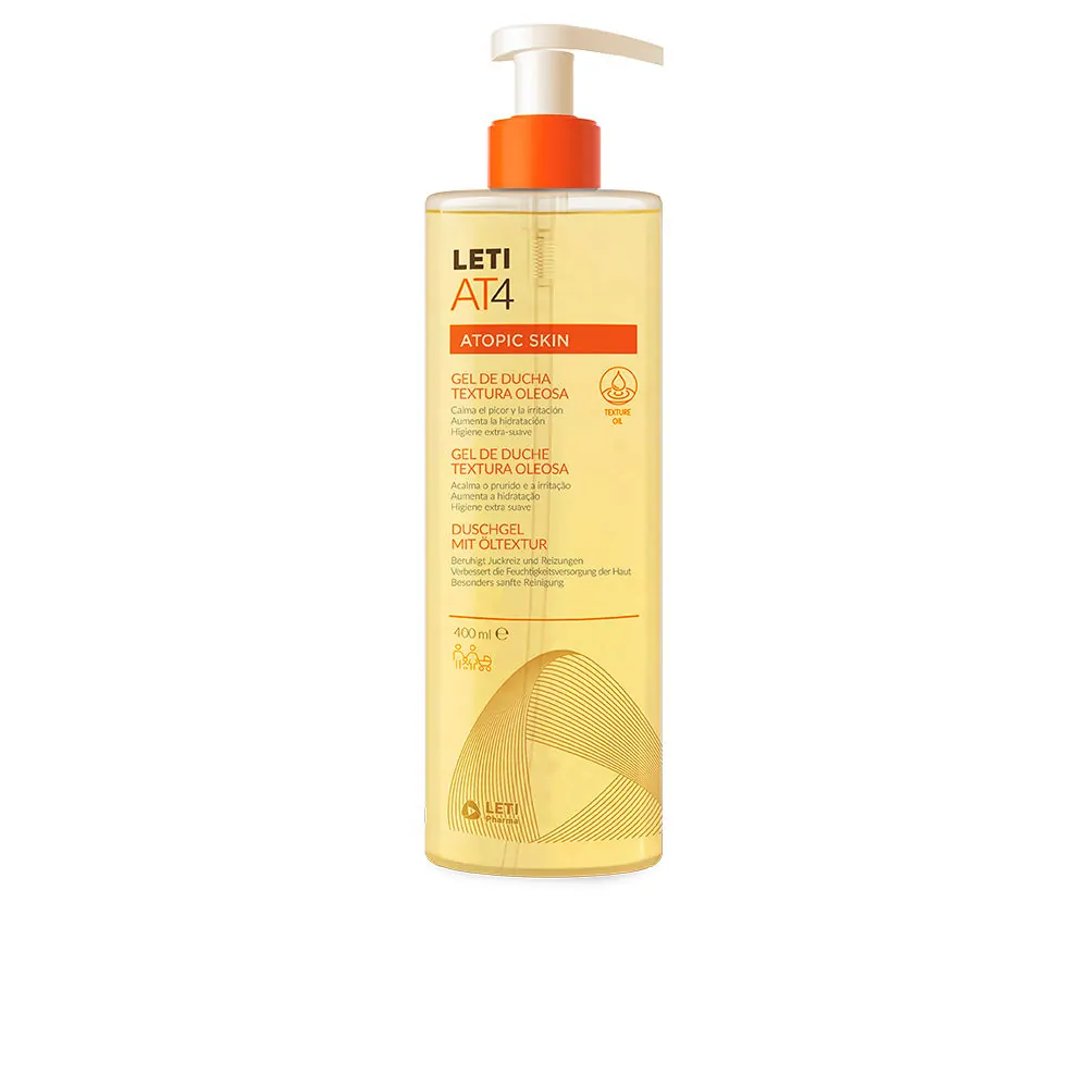 LETIAT4 ATOPIC SKIN gel de ducha textura oleosa 400 ml