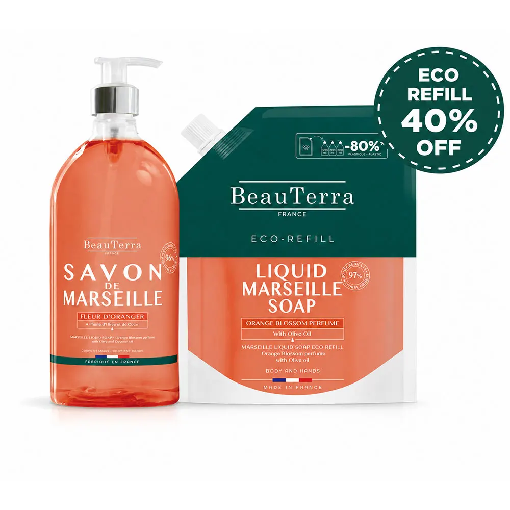 FLOR DE NARANJO GEL + RECARGA ESTUCHE 2 pz