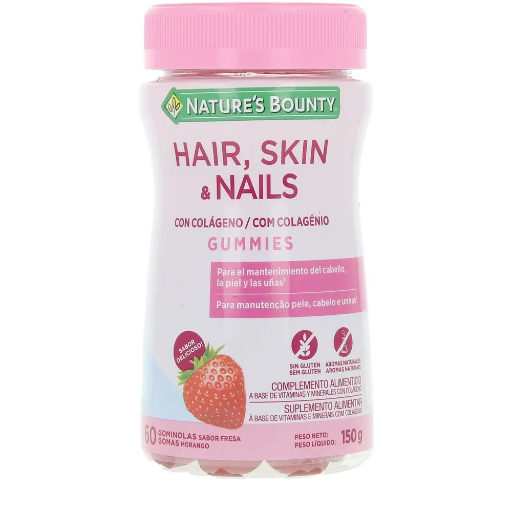 HAIR,SKIN & NAILS GUMMIES 60 cápsulas