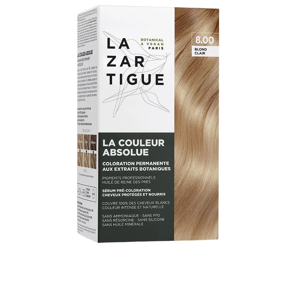 LA COULEUR ABSOLUE coloración permanente sin amoníaco #8.00 1 u