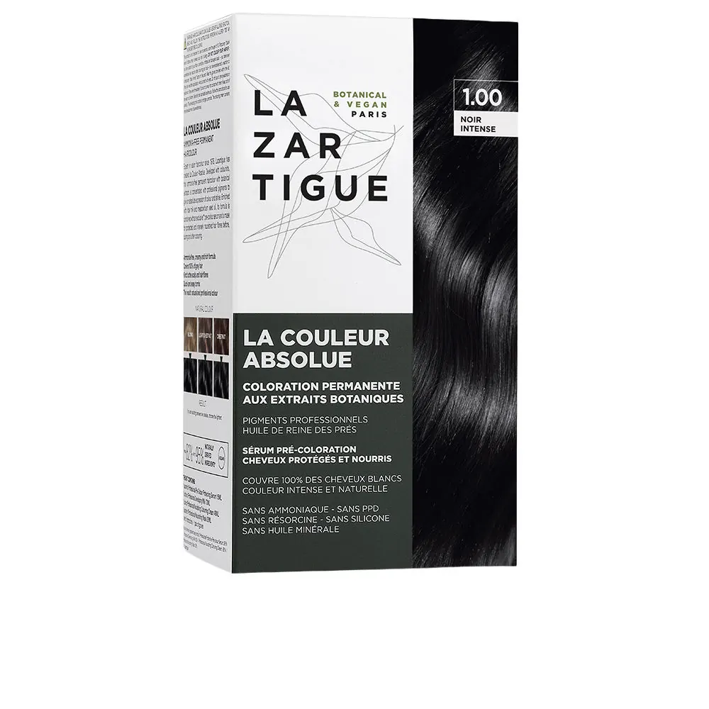 LA COULEUR ABSOLUE coloración permanente sin amoníaco #1.00  1 u