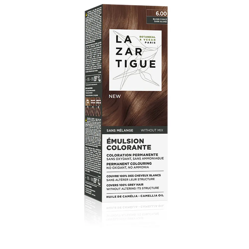 EMULSIÓN COLORANTE coloración permanente sin mezcla sin aclarado #6.00 1 u