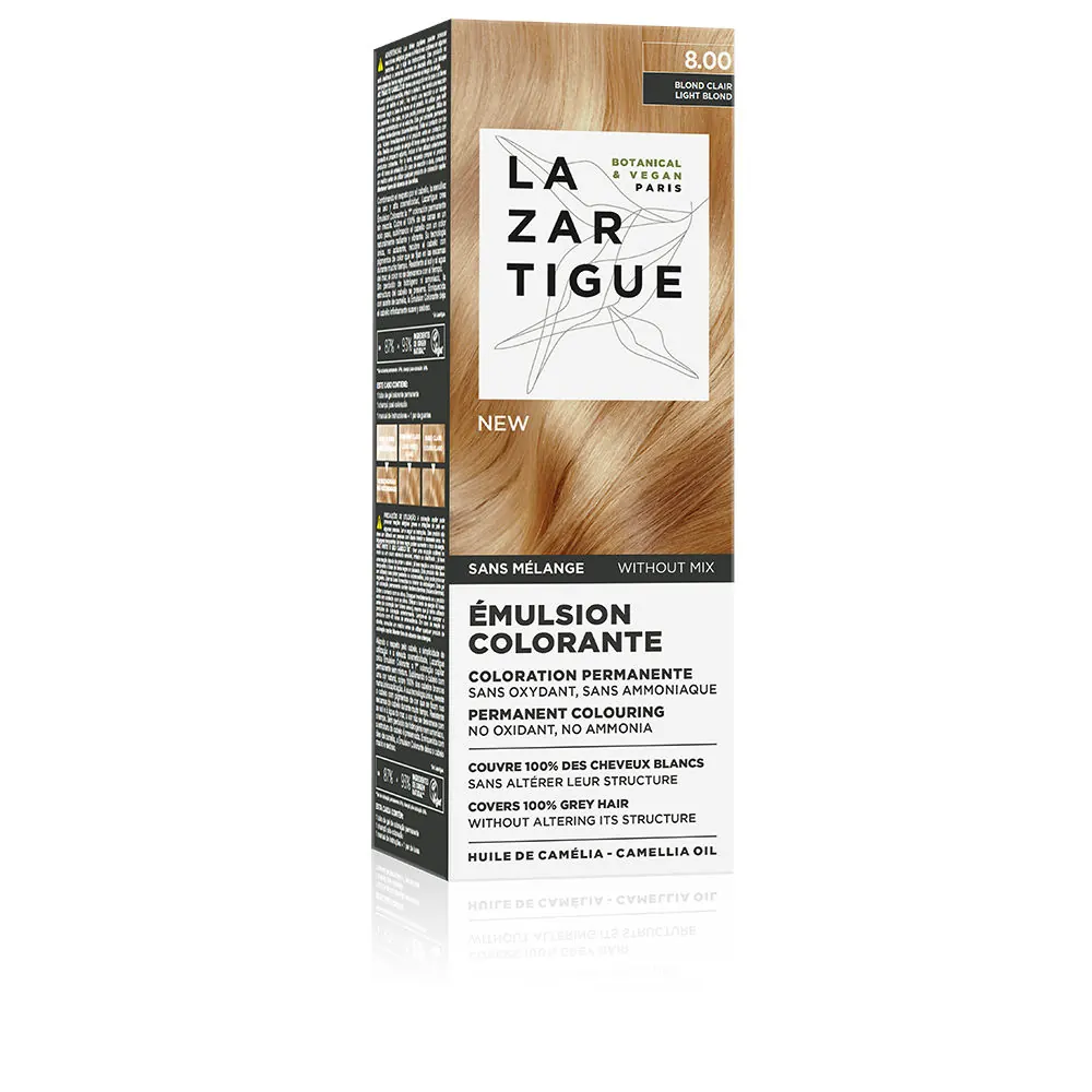 EMULSIÓN COLORANTE coloración permanente sin mezcla sin aclarado #8.00 1 u