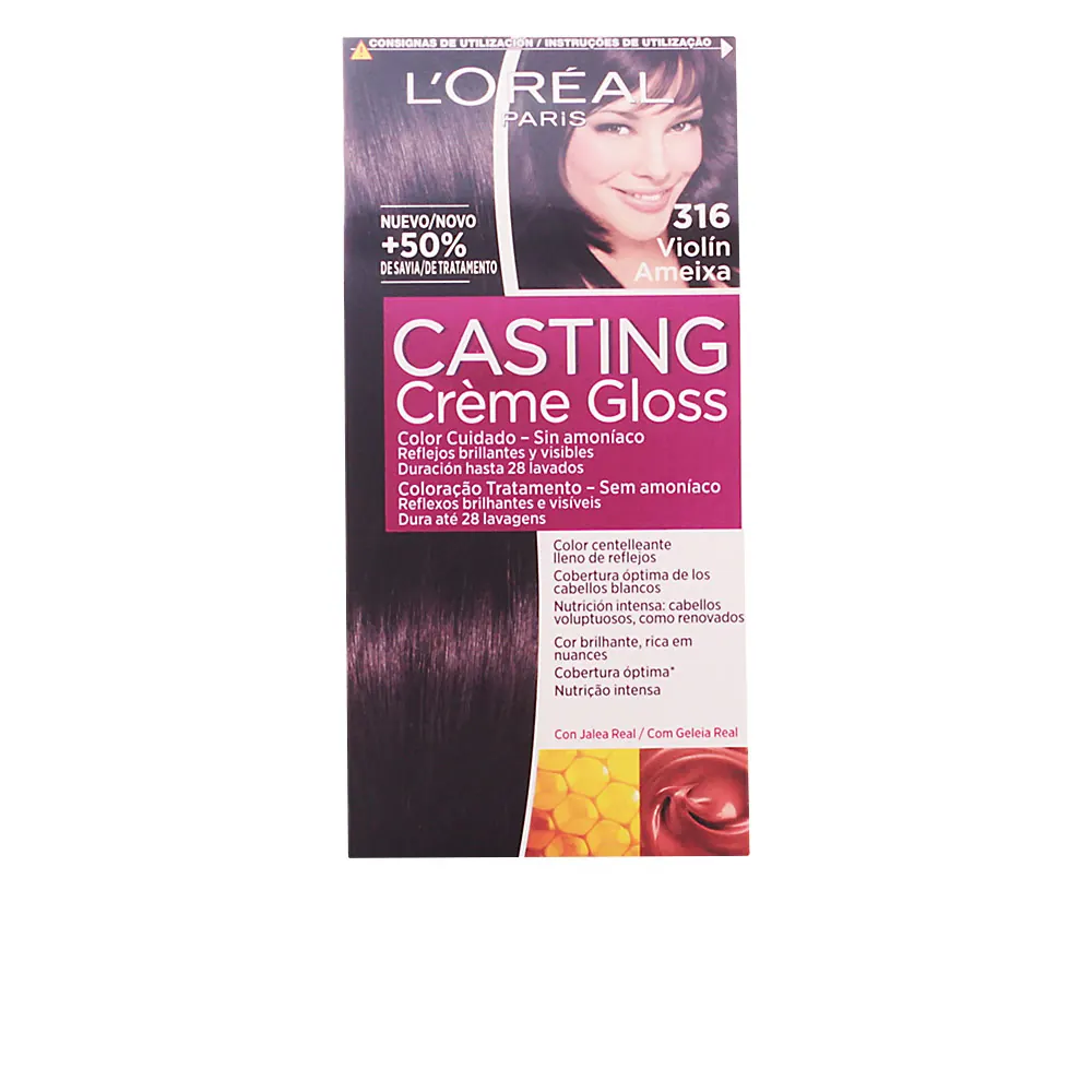 CREMA DE CABELLO BRILLANTE N.° 316 - ciruela exquisita
