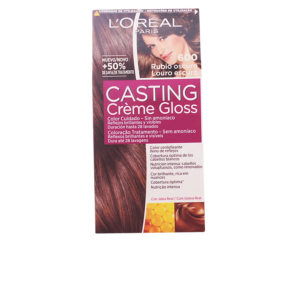 CREMA DE CABELLO BRILLANTE n.° 600 - rubio oscuro