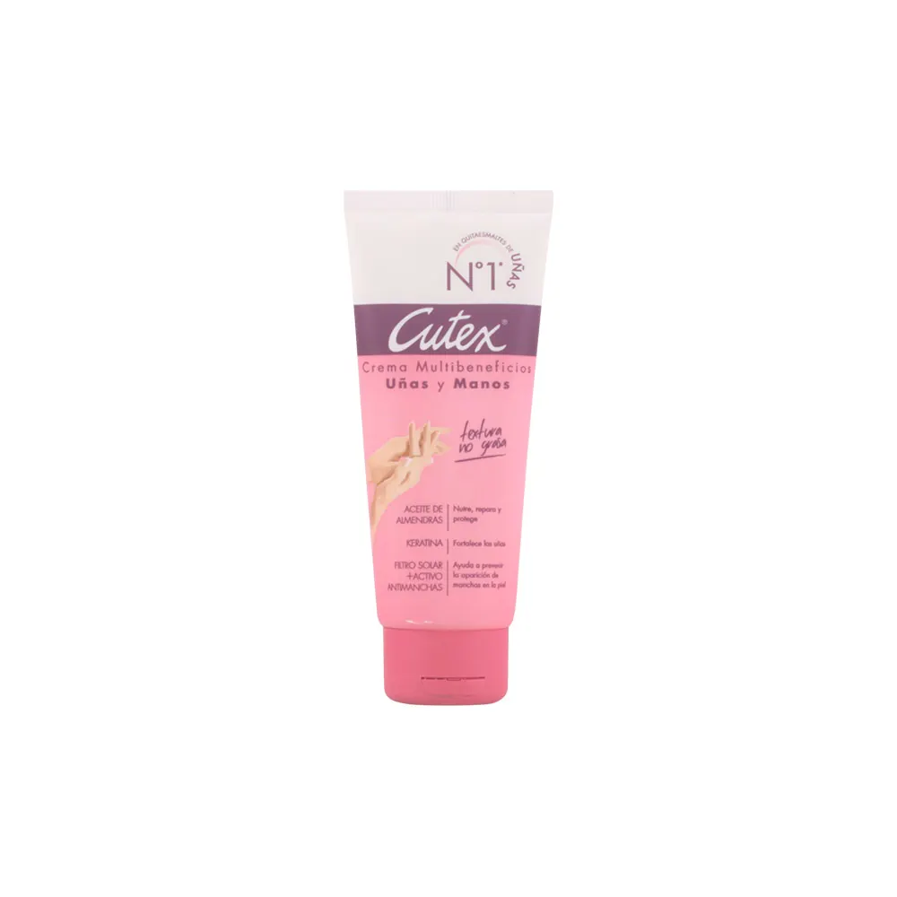 CREMA MANOS Y UÑAS leche almendras 100 ml