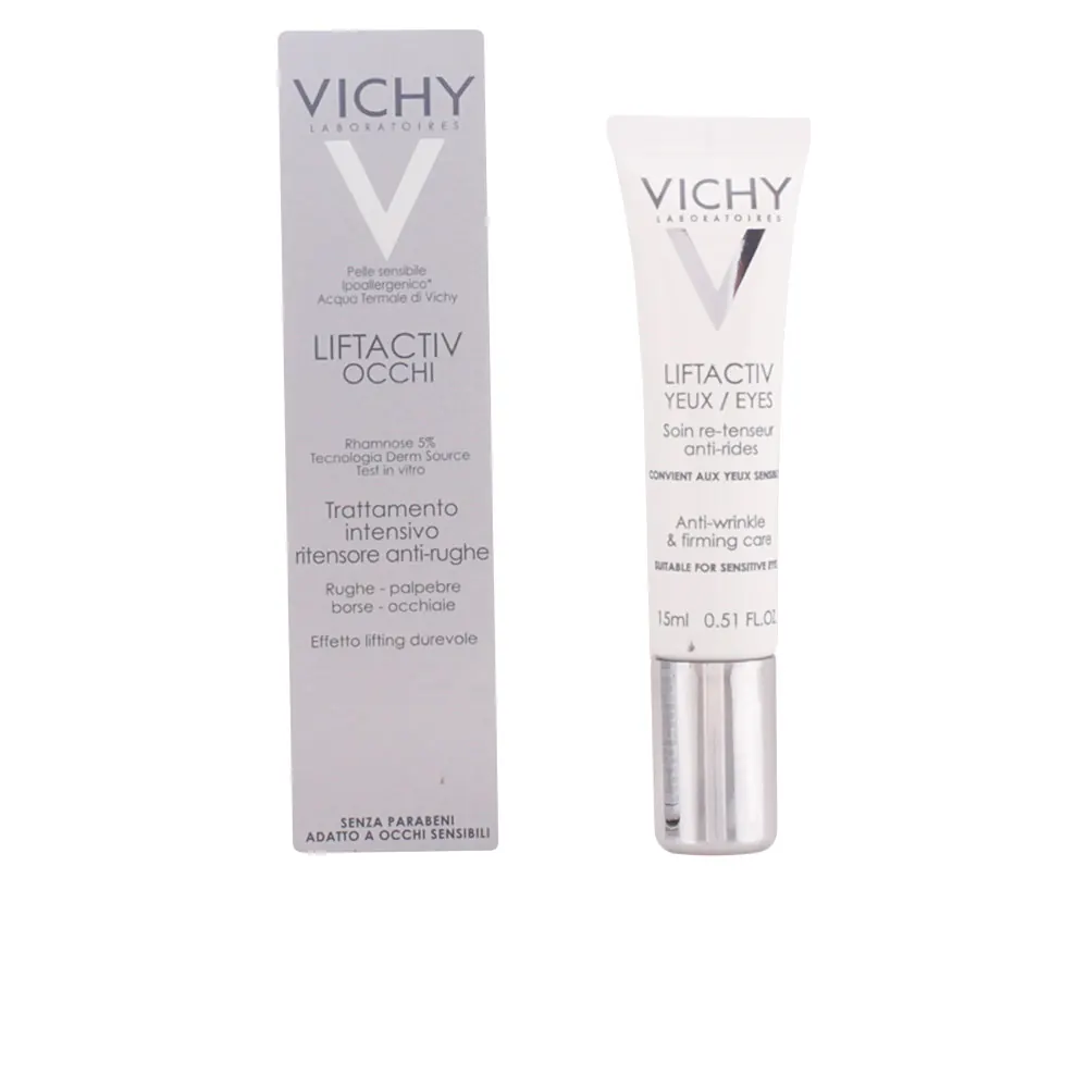 LIFTACTIV SUPREME crema ojos antiarrugas ramnosa enriquecido con ácido hialurónico puro 15 ml