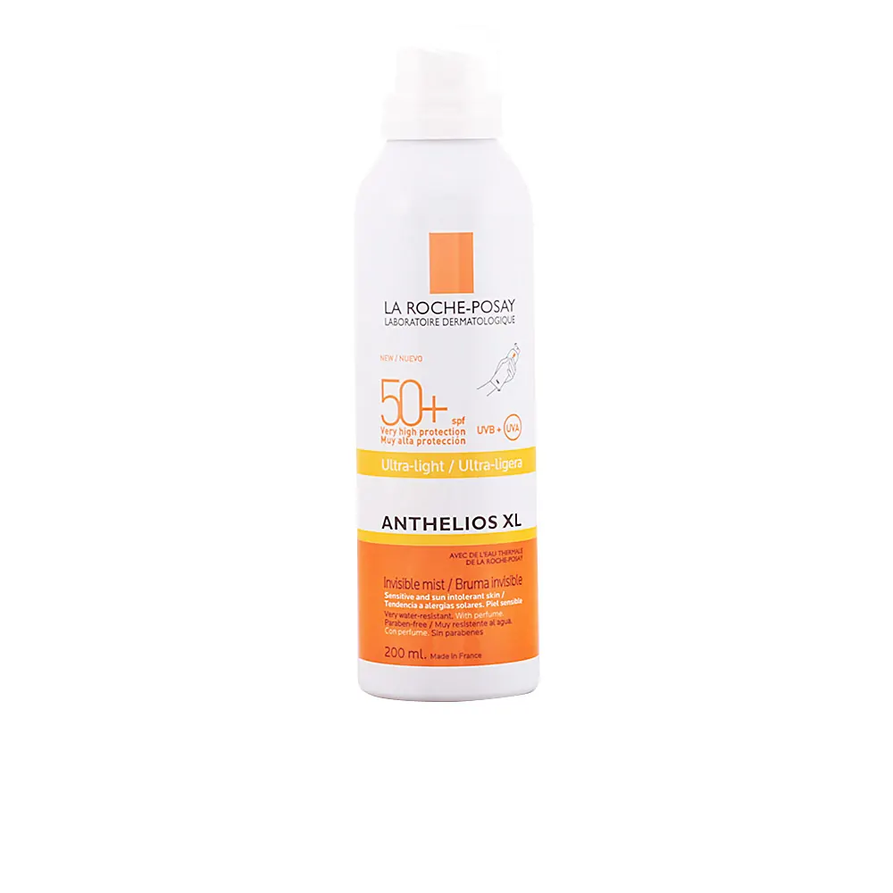 ANTHELIOS bruma corporal protector solar cuerpo piel sensible SPF50+ 200 ml