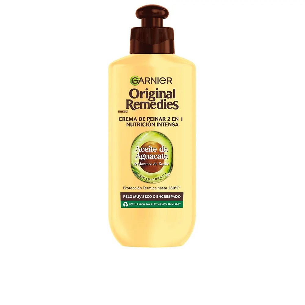 ORIGINAL REMEDIES crema sin aclarado aguacate & karite 200 ml