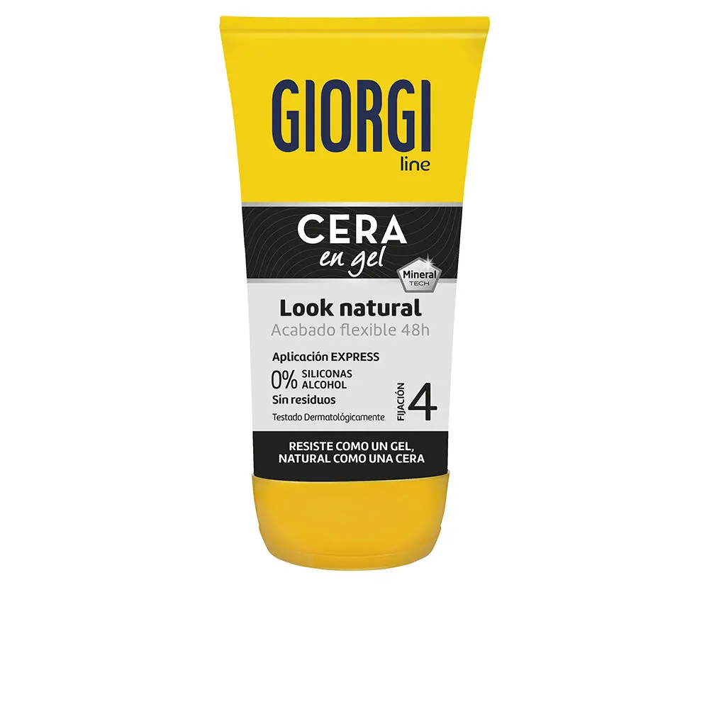 GIORGI FIJACIÓN Y TEXTURA cera gel look natural nº4 145 ml